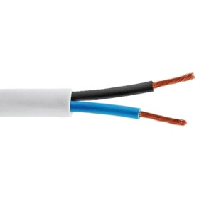 Cavo bianco bipolare 2x1mmq bobina mt.100