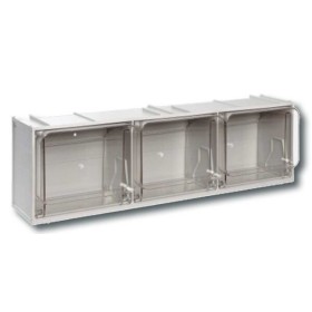 Cassettiera Crystal box cb 50/3s - 3 cassetti mm.600x155x175