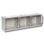 Cassettiera Crystal box cb 50/3s - 3 cassetti mm.600x155x175