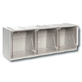 Cassettiera Crystal box cb 50/4s - 3 cassetti mm.600x200x215