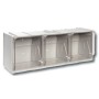 Cassettiera Crystal box cb 50/4s - 3 cassetti mm.600x200x215