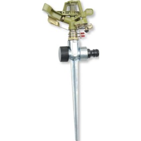 Irrigatore pulsante metallo con puntale