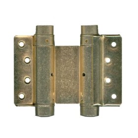 Cerniera Bommer doppia azione ottonata mm.33x125