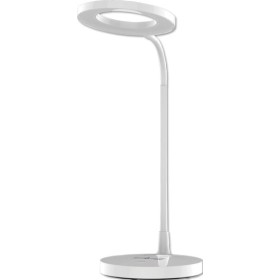 Lampada da tavolo Iris ricaricabile con USB colore luce variabile 20W