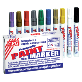 Pennarello Paint Marker rapida essiccazione alto potere coprente