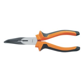 Pinza becco curvo acciaio al carbonio satinato mm.160 (6")