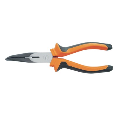 Pinza becco curvo acciaio al carbonio satinato mm.160 (6")