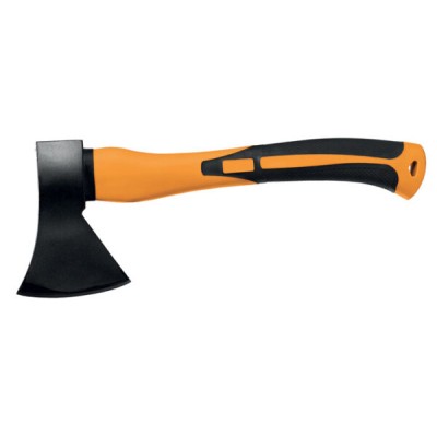 Ascia finitura nera manico in fibra di vetro gr.600