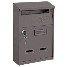 Cassetta lettere italia 21x10x32h antracite.