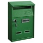Cassetta lettere italia 21x10x32h verde