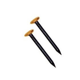 Chiodi acciaio testa ottonata mm.2x40 in scatolo 100pz.