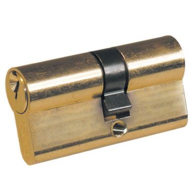 Cilindro profilo europeo in ottone 3 chiavi lungh.mm.70(30+40) Potent