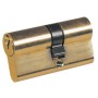 Cilindro profilo europeo in ottone 3 chiavi lungh.mm.80(35+45) Potent