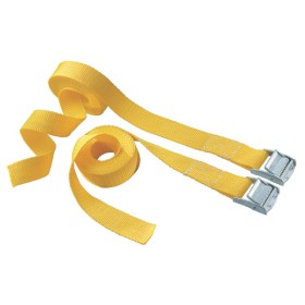 Cinghia per ancoraggio chiusura a pressione mm.25x4,5mt in blister 2pz