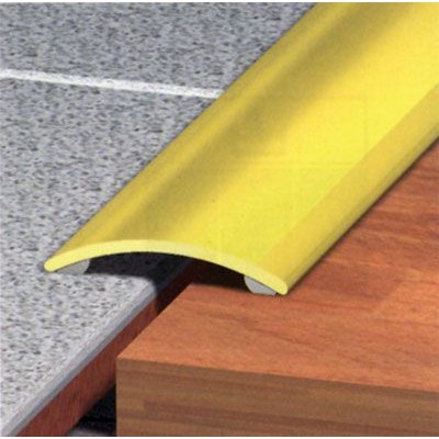 Coprisoglia in alluminio dorato adesivo mm.30x900 SPSE0030AAO09A