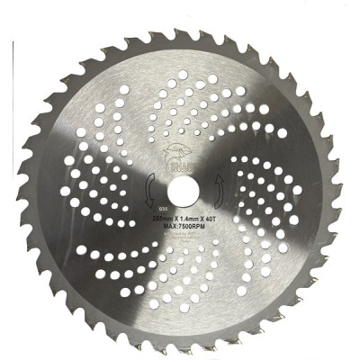Disco shark 40t tct per decespugliatore 255x2,0 f.25,4