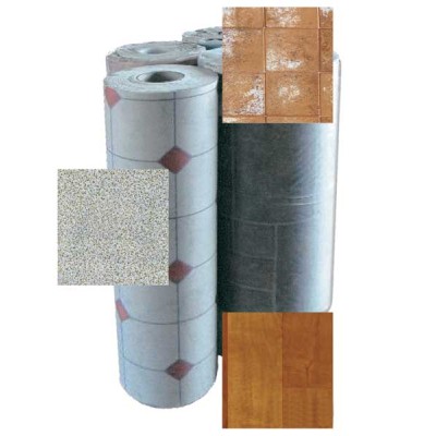 Copripavimento Cushion spess.mm.2/4 altezza cm.100 finitura piastrelle