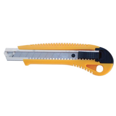 Cutter in plastica guida in metallo lame tranciabili da mm.18