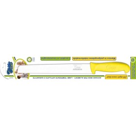 Coltello salumi de luca manico colorato.