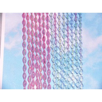 Alice multicolor mis.100x220 trasparente/rosa