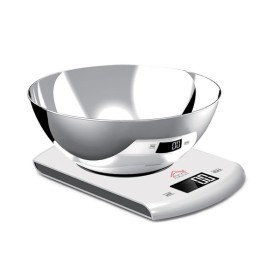Bilancia cucina digitale,capacità max 5 kg,funzione tara, ciotola inox