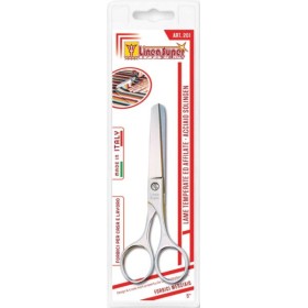 Forbici merciaio punta tonda 5,5p. acciaio Solingen,lame temperate