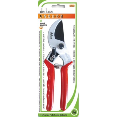 Forbici da pota in alluminio con lama a battente 21cm.