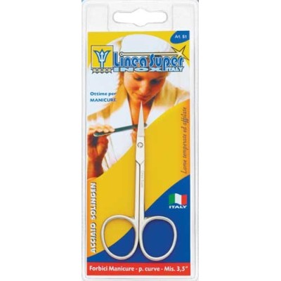 Forbici manicure punte curve Linea Super