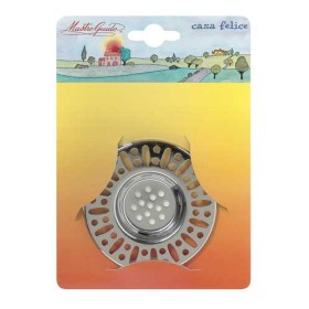 Griglia per lavello inox blister diametro 80 mm.