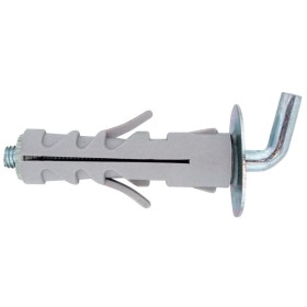 Tasselli nylon angc09 con gancio corto pz.80