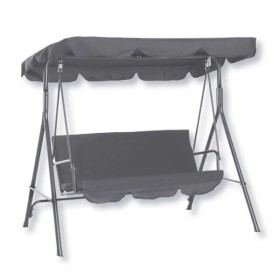 Dondolo ischia cm.170x110x153 colore grigio