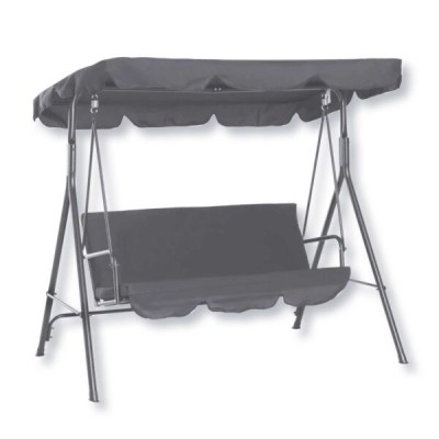 Dondolo ischia cm.170x110x153 colore grigio