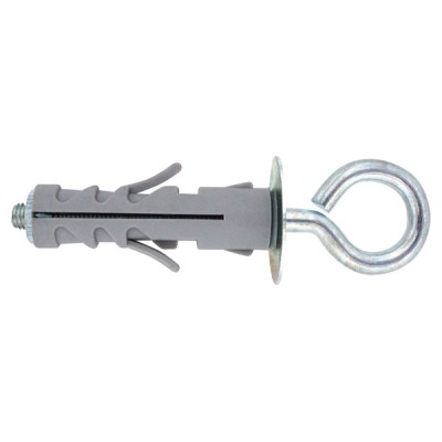 Tasselli nylon anoc12 con occhiolo chiuso pz.40