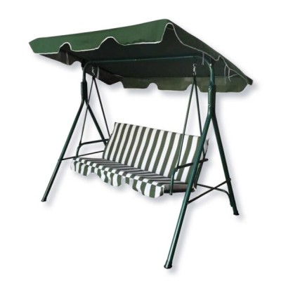 Dondolo ischia cm.170x110x153 colore verde rigato