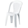 Sedia bistrot bianca antiscivolo