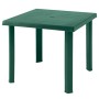 Tavolo mod.figaro verde 80x80