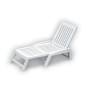 Lettino pieg.5 posiz.orfeo bianco