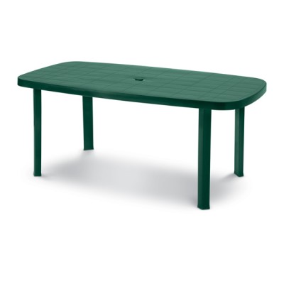 Tavolo mod.ulisse verde 180x85