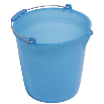 Secchio c/becco d.28x19h 12l celest