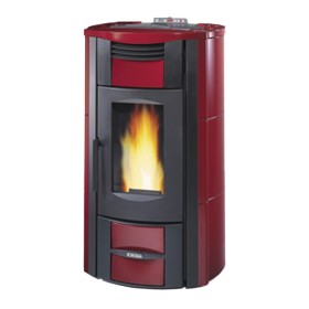 Stufa pell.marta idro 20,7kw bordo