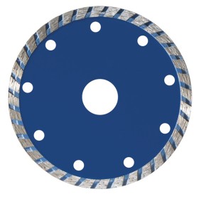 Disco diamantato corona turbo 115 mm. velocità rotazione: 13.300