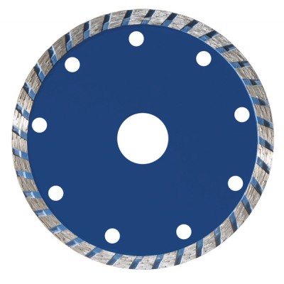 Disco diamantato corona turbo 230mm. velocità rotazione: 6.600giri/min