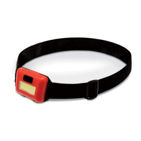 Torcia frontalino LED COB 3AAA non incluse. Colori assortiti