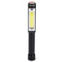 Torcia in alluminio Big Daddy COB LED 3W + flash rosso con magnete