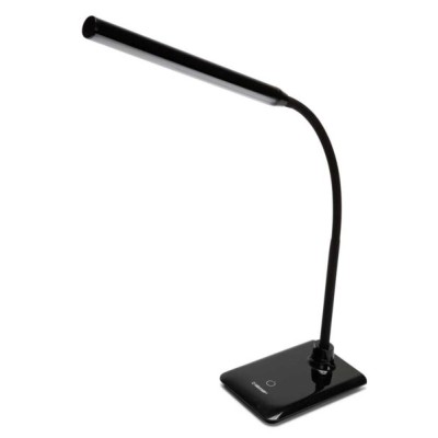 Lampada slim da tavolo led 6W 12V nera