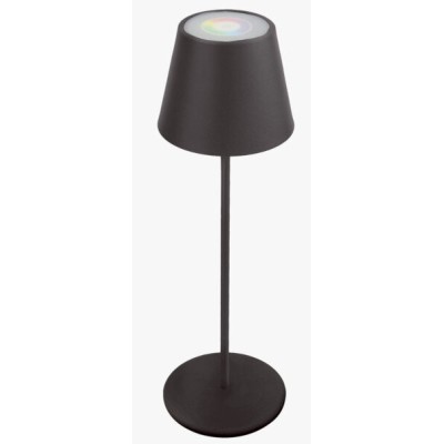 Lampada da tavolo RGB Led Toutch ricaricabile Josephine colore nero