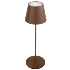 Lampada da tavolo RGB Led Toutch ricaricabile Josephine colore corten
