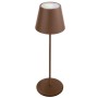 Lampada da tavolo RGB Led Toutch ricaricabile Josephine colore corten