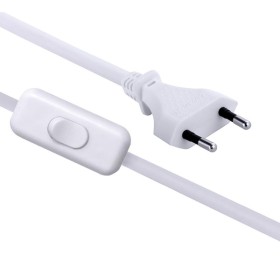 Prolunga con interruttore 1,5mt bianca