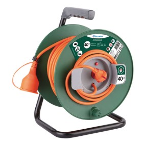 Avvolgicavo garden con presa schuko, cavo h05vv-f (2x1,5mm)- 40 mt